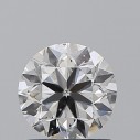 Prírodný diamant okrúhly briliant, SI2, H, 1ct, GIA