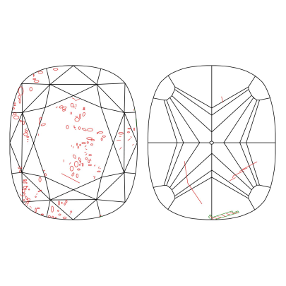 Prírodný farebný diamant s GIA certifikatom cushion fancy dark tmavo hnedý 1.74 ct I1 5828440075_T9 2