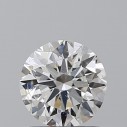 Prírodný diamant okrúhly briliant, SI2, H, 1ct, GIA