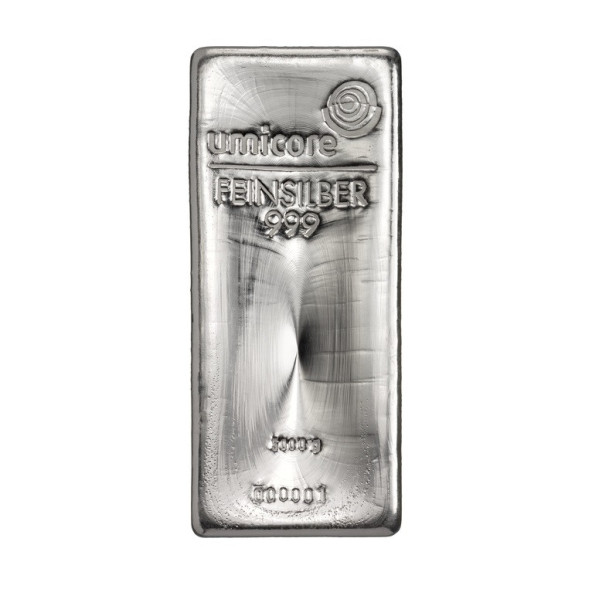 Investičná tehla striebro 5000 g  Umicore 60109