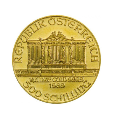Investičná zlatá minca 14 oz Wiener Philharmoniker 500 Schilling 01102203ATS 2