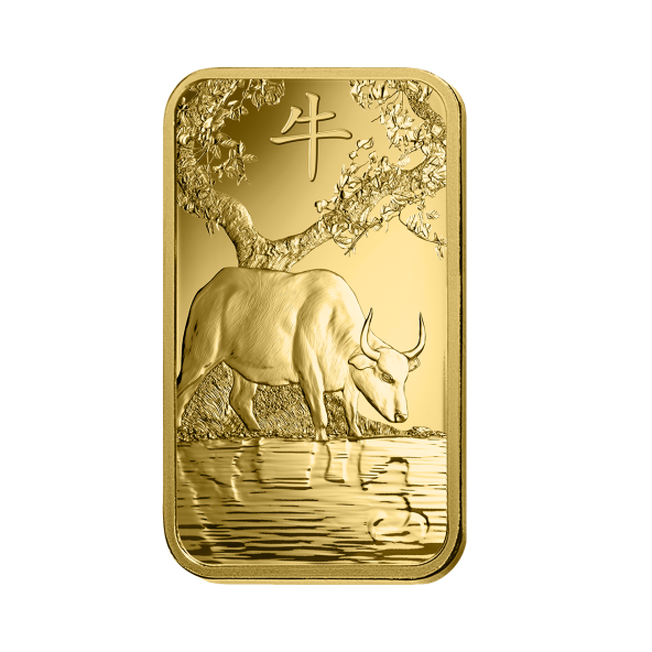 Investičná zlatá tehla 5 g razená Pamp Lunar Byvol ZAUFS00575 (2)