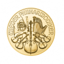 Investičná zlatá minca 1/25 oz Wiener Philharmoniker 4 Euro