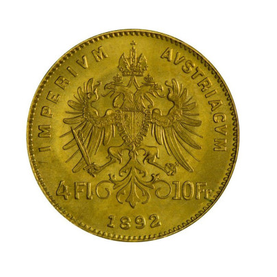 Investičná zlatá minca 2,9 g 4 Gulden Restrike 01103041