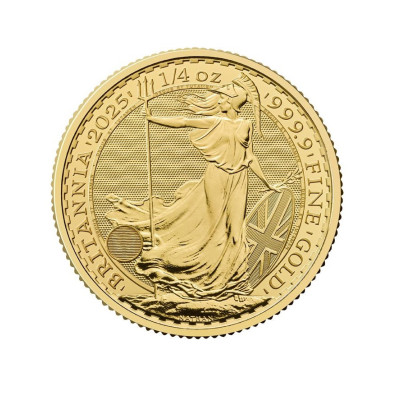 Investičná zlatá minca 14 oz Britannia 25 pounds 08102503