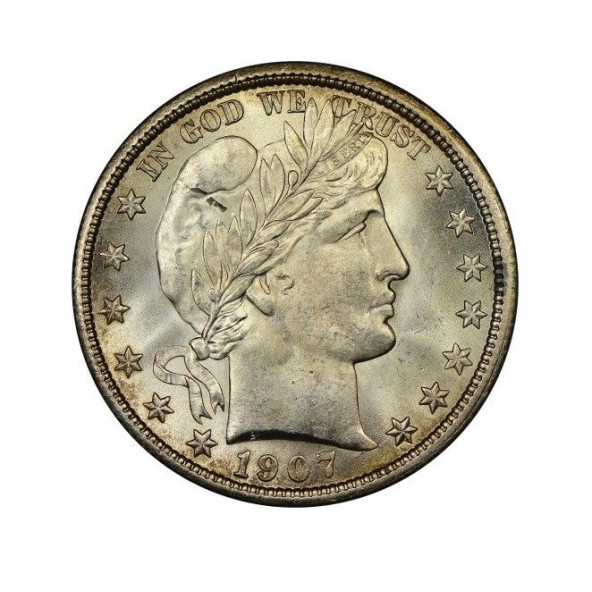 Investičná strieborná minca 11,25 g Half dollar Barber AG000003