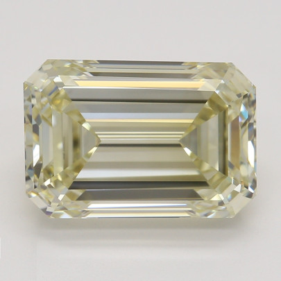 Farebný diamant emerald, fancy light hnedasto-žltý, GIA 8872480158 Y4
