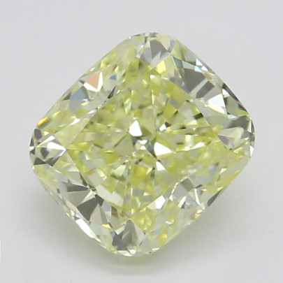 Farebný diamant cushion, fancy žltý, GIA 8846030388 Y5