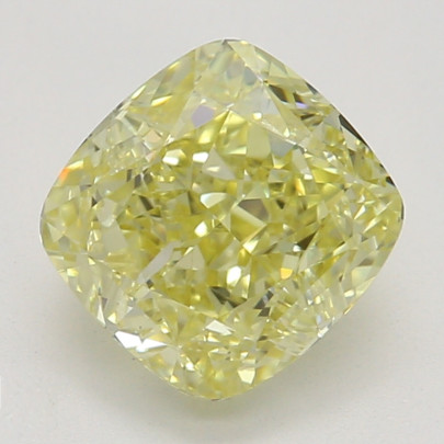 Farebný diamant cushion, fancy žltý, GIA 7845910147 Y5
