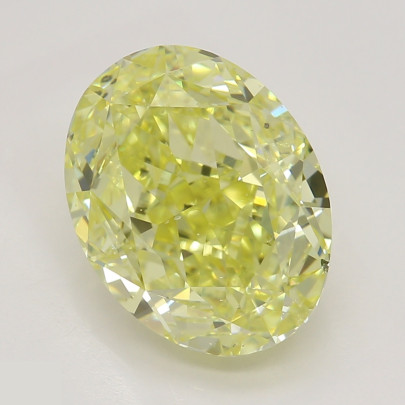 Prírodný farebný diamant s GIA certifikatom oval fancy intense žltý 3.01 ct SI1 7842240037_Y6
