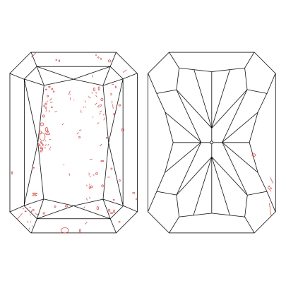 Prírodný farebný diamant s GIA certifikatom radiant fancy intense žltý 4.03 ct SI1 7830860217_Y6 2