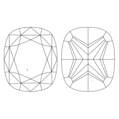 Prírodný farebný diamant s GIA certifikatom cushion fancy intense žltý 2.05 ct VS2 1830380131_Y6 2