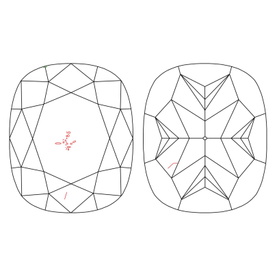 Prírodný farebný diamant s GIA certifikatom cushion fancy intense žltý 2.56 ct SI1 5829090325_Y6 2