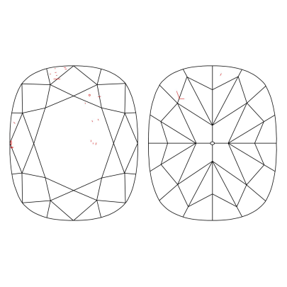 Prírodný farebný diamant s GIA certifikatom cushion fancy hnedo-zeleno žltý 2.27 ct SI2 2828040202_Y5 2