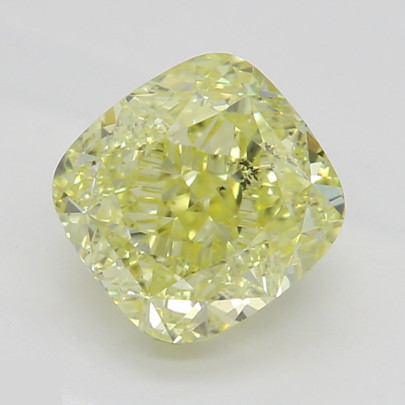 Prírodný farebný diamant s GIA certifikatom cushion fancy žltý 1.07 ct SI2 8828250048_Y5
