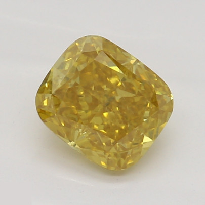 Prírodný farebný diamant s GIA certifikatom cushion fancy intense oranžovo žltý 0.54 ct SI2 7826520337_Y6