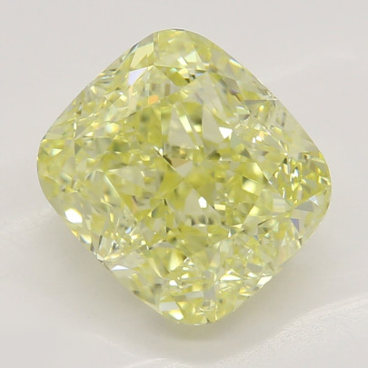 Prírodný farebný diamant s GIA certifikatom cushion fancy žltý 2.72 ct VVS2 2830980442_Y5