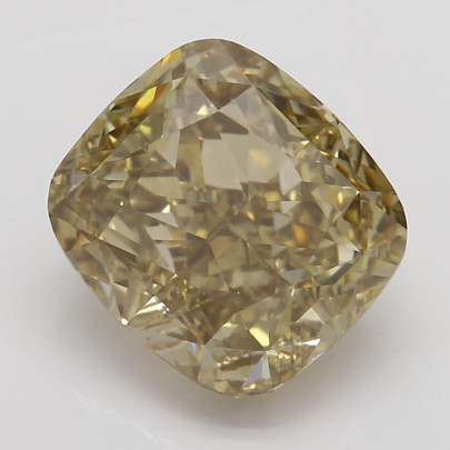 Prírodný farebný diamant s GIA certifikatom cushion fancy dark tmavo hnedo-žltý 2.16 ct VS1 4828800274_Y9
