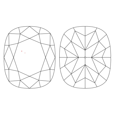 Prírodný farebný diamant s GIA certifikatom cushion fancy deep tmavo oranžovo hnedý 1.02 ct VS1 2841820102_T8 2