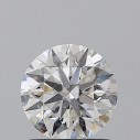 Prírodný diamant okrúhly briliant, SI2, H, 1ct, GIA