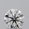 Prírodný diamant okrúhly briliant, SI2, H, 1ct, GIA