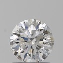 Prírodný diamant okrúhly briliant, SI2, H, 1ct, GIA