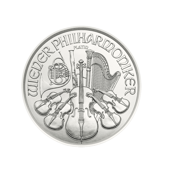 Investičná platinová minca 1 oz Wiener Philharmoniker 100 Euro 01302201