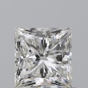 Prírodný diamant princess, SI2, H, 1ct, GIA