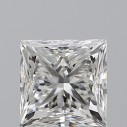 Prírodný diamant princess, SI2, H, 1ct, GIA