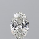 Prírodný diamant oval, SI2, H, 1ct, GIA
