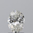 Prírodný diamant oval, SI2, H, 1ct, GIA