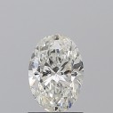 Prírodný diamant oval, SI2, H, 1ct, GIA