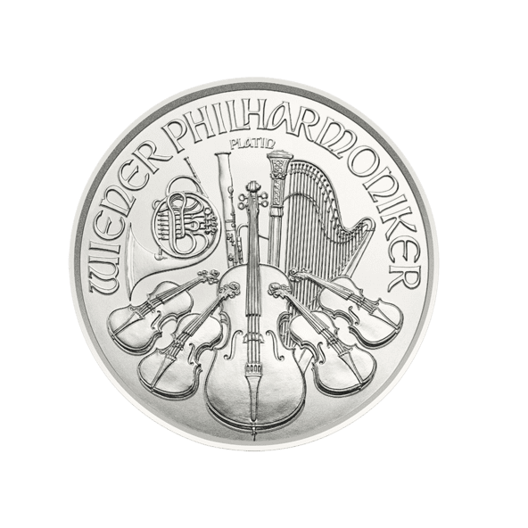 Investičná platinová minca 125 oz Wiener Philharmoniker 4 Euro 01300105