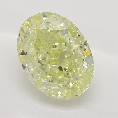 Prírodný farebný diamant s GIA certifikatom oval fancy light žltý 0.81 ct VS2 2826710142_Y4