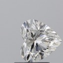 Prírodný diamant srdce, SI2, H, 1ct, GIA