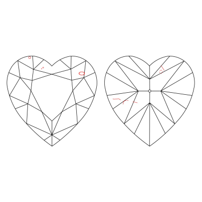 Prírodný farebný diamant s GIA certifikatom srdce fancy deep tmavo žltý 1.07 ct SI1 3829740053_Y8 2