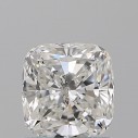 Prírodný diamant cushion, SI3, G, 1ct, POD