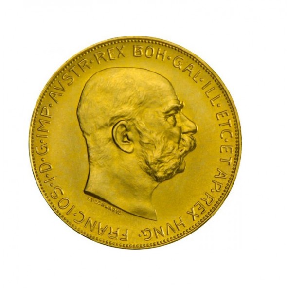 Investičná zlatá minca 30,48g KAISER FRANZ JOSEF 100 Corona NP1  01103042