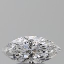 Prírodný diamant markíz, SI2, D, 1,01ct, GIA
