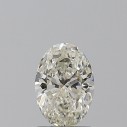 Prírodný diamant oval, SI2, J, 1,01ct, GIA