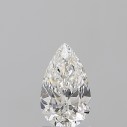 Prírodný diamant hruška, SI1, F, 1,01ct, GIA