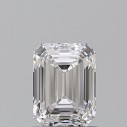 Prírodný diamant emerald, VS1, D, 1,01ct, GIA