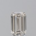 Prírodný diamant emerald, VS1, H, 1,01ct, GIA