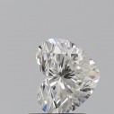 Prírodný diamant srdce, VS1, H, 1,01ct, GIA