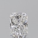 Prírodný diamant radiant, SI2, D, 1,01ct, GIA