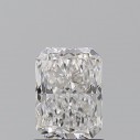 Prírodný diamant radiant, SI2, F, 1,01ct, GIA