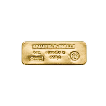 Investicna zlata tehla 31,1 g rakva Heimerle+Meule 81015934 2