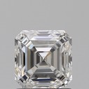 Prírodný diamant štvorcový emerald, VS1, F, 1,01ct, GIA