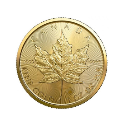 Investičná zlatá minca 1 oz  Maple leaf 50 dollars 04102201-21 2