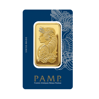 Investičná zlatá tehla 50 g razená Pamp Fortuna 86150050 2